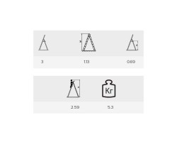 Стремянка Алюмет 3 ступени (МК803С)-foto2