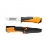 Нож FISKARS универсальный с точилкой