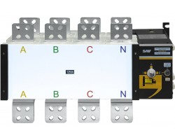 Реверсивный рубильник АВР (устройство автоматического ввода резерва) SHIQ5-1250 4P-foto3