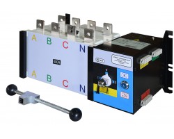 Реверсивный рубильник АВР (устройство автоматического ввода резерва) SHIQ5-1250 4P-foto10