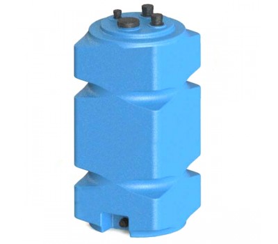 Бак топливный 250 л пластиковый (с обвязкой)