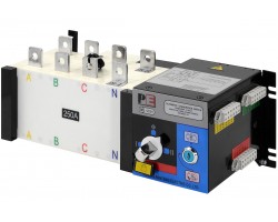 Реверсивный рубильник АВР (устройство автоматического ввода резерва) SHIQ5-250 4P-foto10