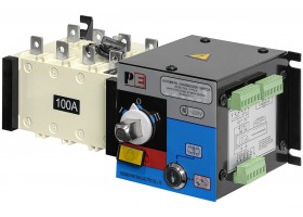 Реверсивный рубильник АВР (устройство автоматического ввода резерва) SHIQ5-100A 4P-foto8