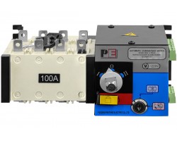 Реверсивный рубильник АВР (устройство автоматического ввода резерва) SHIQ5-100A 4P-foto9