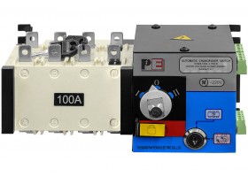 Реверсивный рубильник АВР (устройство автоматического ввода резерва) SHIQ5-100A 4P-foto9