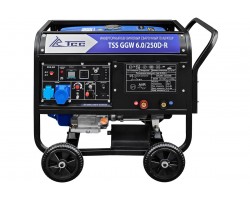 Инверторный бензиновый сварочный генератор TSS GGW 6.0/250D-R-foto4