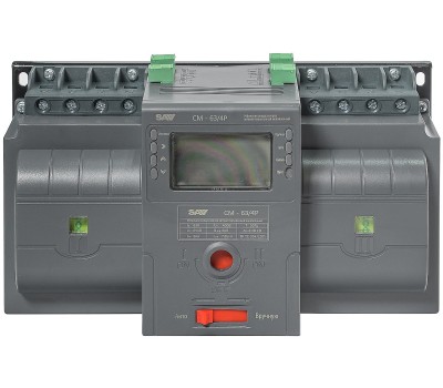 Рубильник реверсивный автоматизированный моноблочный (Блок автоматического ввода резерва АВР) CM-63/