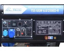 Инверторный бензиновый сварочный генератор TSS GGW 6.0/250ED-R-foto6