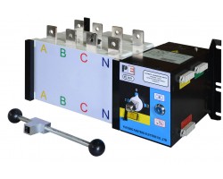 Реверсивный рубильник АВР (устройство автоматического ввода резерва) SHIQ5-1000 4P-foto2