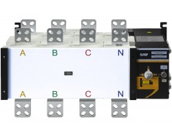 Реверсивный рубильник АВР (устройство автоматического ввода резерва) SHIQ5-1000 4P-foto4