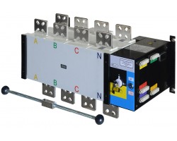 Реверсивный рубильник АВР (устройство автоматического ввода резерва) SHIQ5-2000 4P-foto9