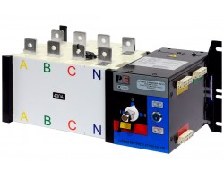 Реверсивный рубильник АВР (устройство автоматического ввода резерва) SHIQ5-400 4P-foto7