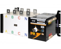 Реверсивный рубильник АВР (устройство автоматического ввода резерва) SHIQ5-400 4P