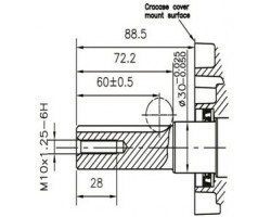 Двигатель дизельный 178F (А1-тип, под шпонку ? 25мм) - K0-foto2