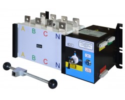 Реверсивный рубильник АВР (устройство автоматического ввода резерва) SHIQ5-630 4P-foto7