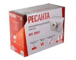 Канализационный насос Ресанта КН 3WC-foto7