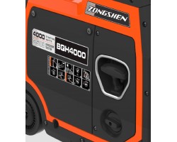 Бензиновый генератор инверторный Zongshen BQH 4000 E электростартер-foto3