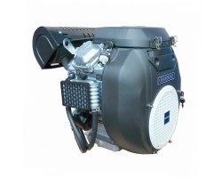 Двигатель бензиновый с горизонтальным валом Zongshen GB 680 FE для затирочных машин, строительного оборудования, вездеходов, мотопомп-foto2