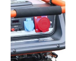 Бензиновый генератор Zongshen KB 9003 E-foto3