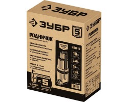 Насос вибрационный Родничок-В с верхним забором воды 10 м провод Зубр НВВ-10-foto7