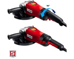 Угловая шлифмашина 230 мм 2400 Вт Зубр УШМ-230-2405 П-foto9