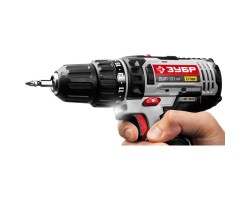 Дрель-шуруповерт 2 АКБ Зубр ДШЛ-121 КН серия СТАНДАРТ-foto6