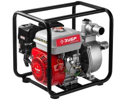 Мотопомпа бензиновая Зубр ЗБМП-600 серия МАСТЕР