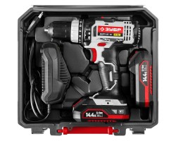 Дрель-шуруповерт 2 АКБ Зубр ДШЛ-141 КН серия СТАНДАРТ-foto18