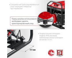 Генератор газовый ЗУБР СГ-5500Е-foto7