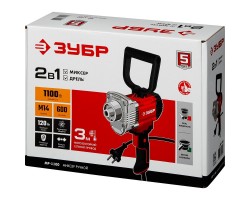 Миксер строительный Зубр МР-1100-foto8