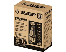 Насос Родничок-В вибрационный с верхним забором воды 15 м провод Зубр НВВ-15-foto6