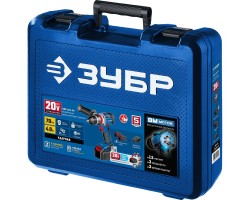 Аккумуляторная бесщеточная ударная дрель-шуруповерт Зубр DBS-201-42-foto15