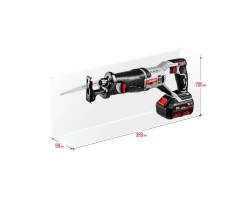 Пила сабельная аккумуляторная ЗУБР СПЛ-181 серия СТАНДАРТ-foto6