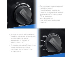 Электрическая тепловая пушка 24 кВт Зубр ТП-П24-foto3