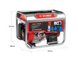 Генератор бензиновый Зубр ЗЭСБ-5500-Э серия МАСТЕР-foto8