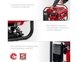 Генератор бензиновый ЗУБР СБ-3300Е-foto14