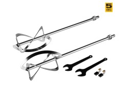 Миксер строительный двойной Зубр МРД-1400 серия МАСТЕР-foto5