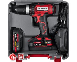 Аккумуляторная дрель-шуруповерт Зубр ДШЛ-145-22-foto12