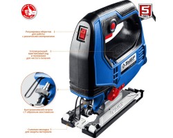 Лобзик электрический + кейс ЗУБР ЛП-500 К серия ПРОФЕССИОНАЛ-foto3