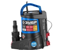 Насос дренажный Зубр НПЧ-Т7-250 серия ПРОФЕССИОНАЛ-foto6