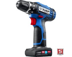 Аккумуляторная дрель-шуруповерт 12В 2 АКБ (4Ач) Зубр DL-121-42 в сумке-foto9