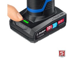 Аккумуляторная дрель-шуруповерт 12В 2 АКБ (4Ач) Зубр DL-121-42 в сумке-foto12