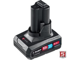 Аккумуляторная дрель-шуруповерт 12В 2 АКБ (4Ач) Зубр DL-121-42 в сумке-foto11