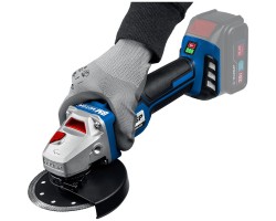 Аккумуляторная бесщеточная угловая шлифмашина Зубр AB-125-foto4