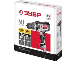Дрель-шуруповерт сетевая ЗУБР ДШ-М1-400-2 серия МАСТЕР-foto2