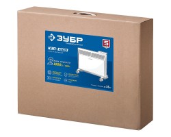 Электрический конвектор 1 кВт Зубр КЭП-1000-foto14