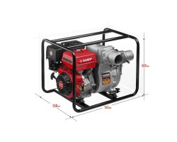 Мотопомпа бензиновая Зубр МПГ-1800-100 серия МАСТЕР-foto12