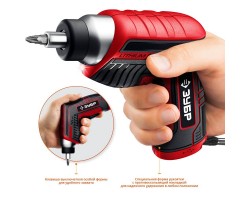 Отвертка аккумуляторная ViX ЗУБР ЗО-Е-3.6 Ли серия МАСТЕР-foto4