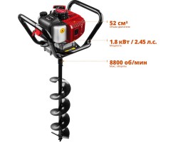 Мотобур (бензобур) со шнеком ЗУБР МБ1-200 Н-foto3