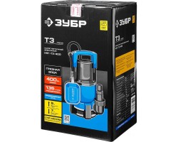 Насос дренажный Зубр НПГ-Т3-400 серия ПРОФЕССИОНАЛ-foto10